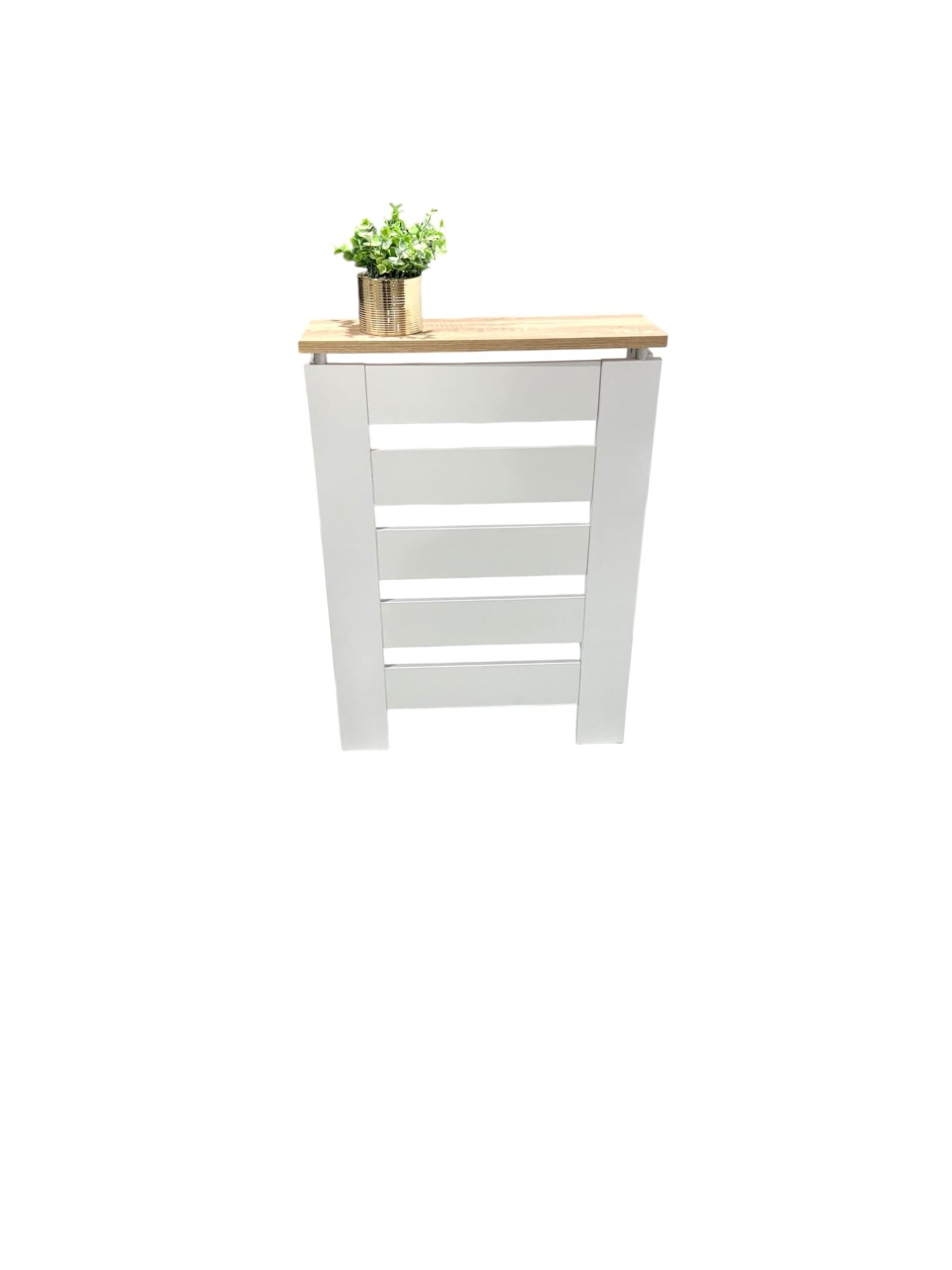 Cubre radiador Hércules Blanco/Roble 60cm - 2