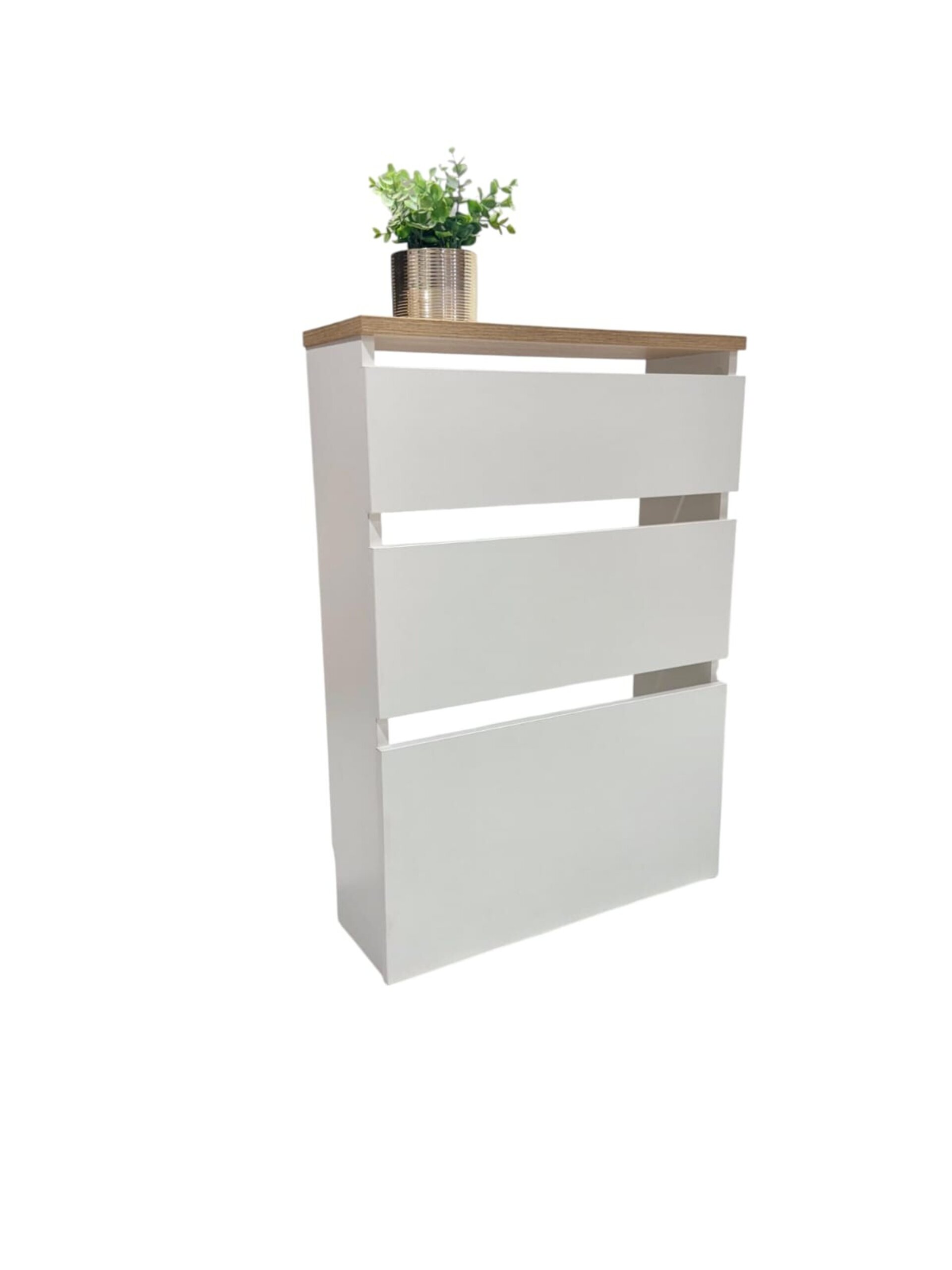 Cubre radiador Hermes Blanco/Roble 60 cm - 2