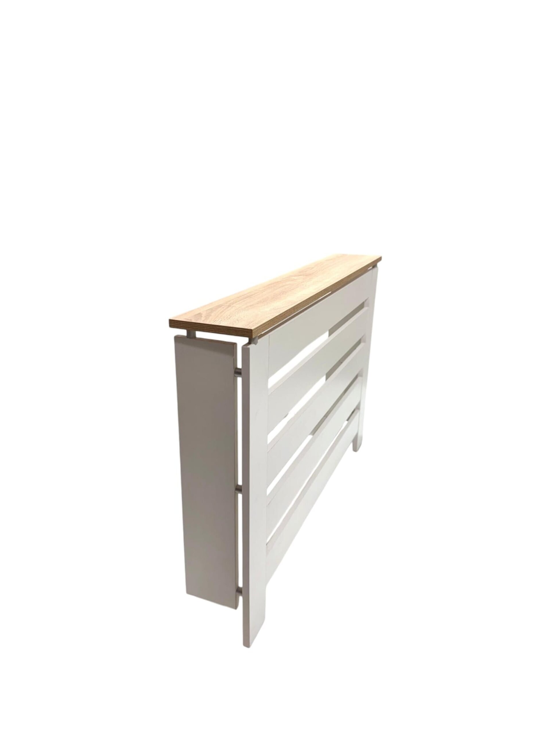 Cubre radiador Hércules Blanco/Roble 120cm - 2