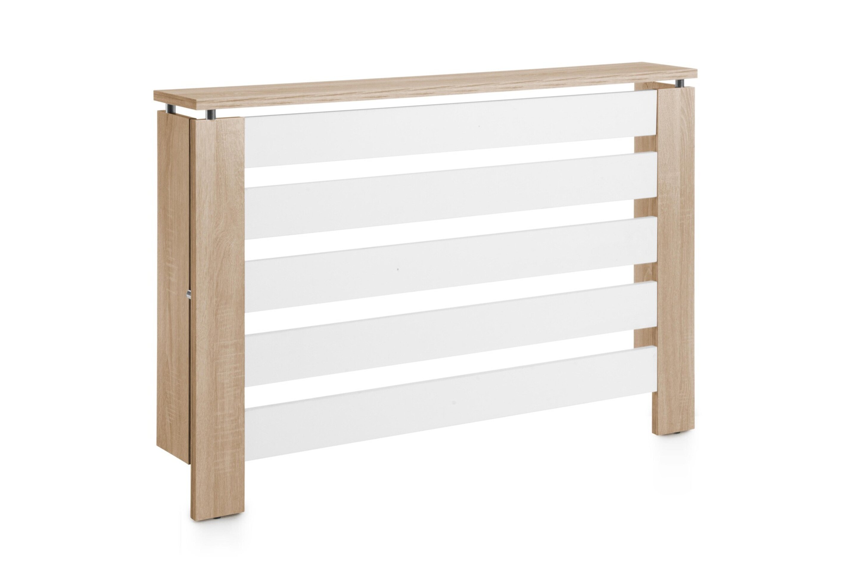 Cubreradiador Hércules  Roble/Blanco 120cm - 1
